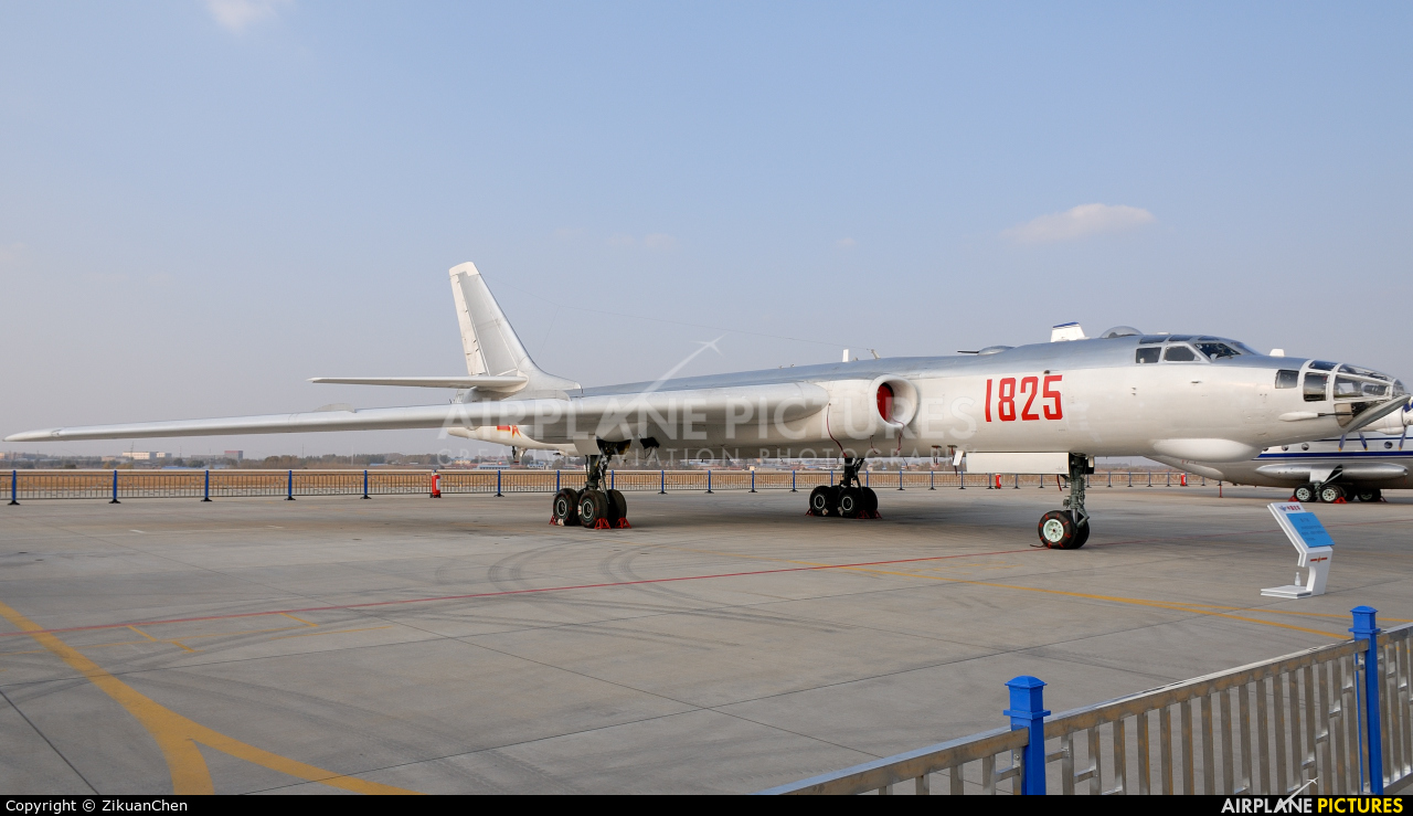 China - Air Force 1825 aircraft at Changchun Dafangshen