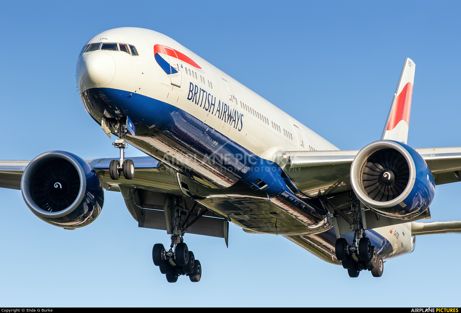 G-STBD - British Airways Boeing 777-300ER at London - Heathrow 