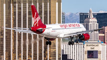 N523VA - Virgin America Airbus A319 aircraft
