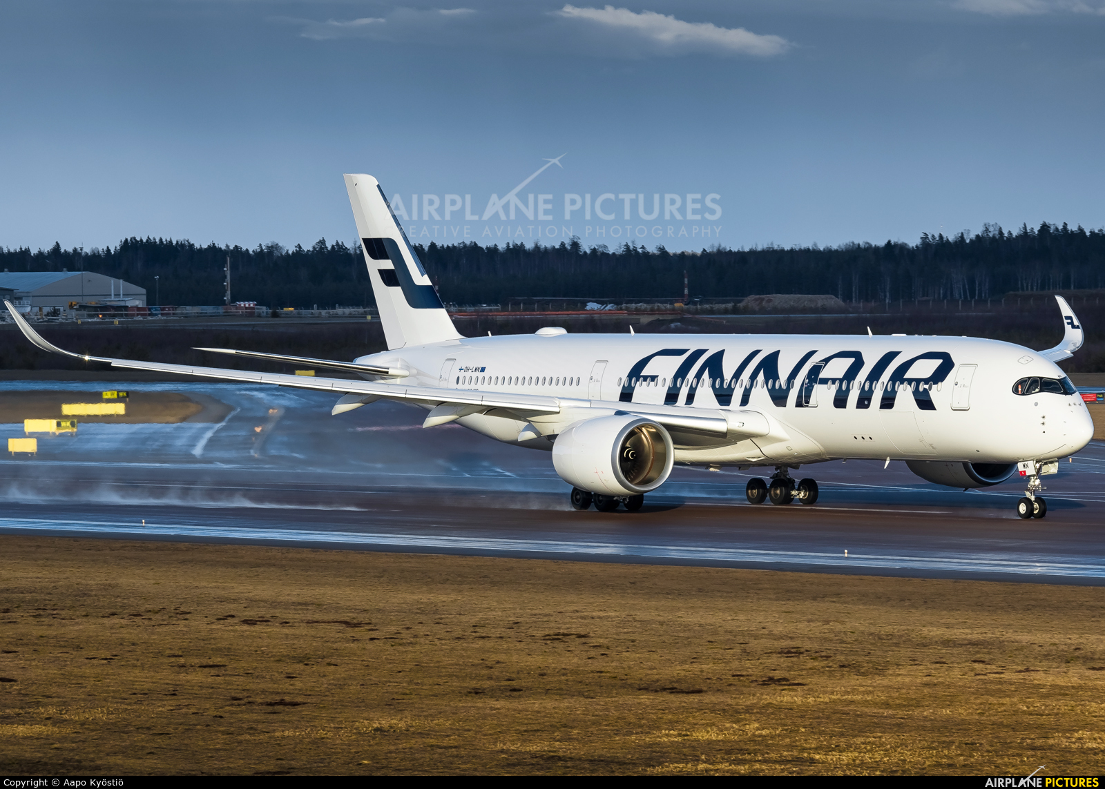 Finnair OH-LWN aircraft at Helsinki - Vantaa