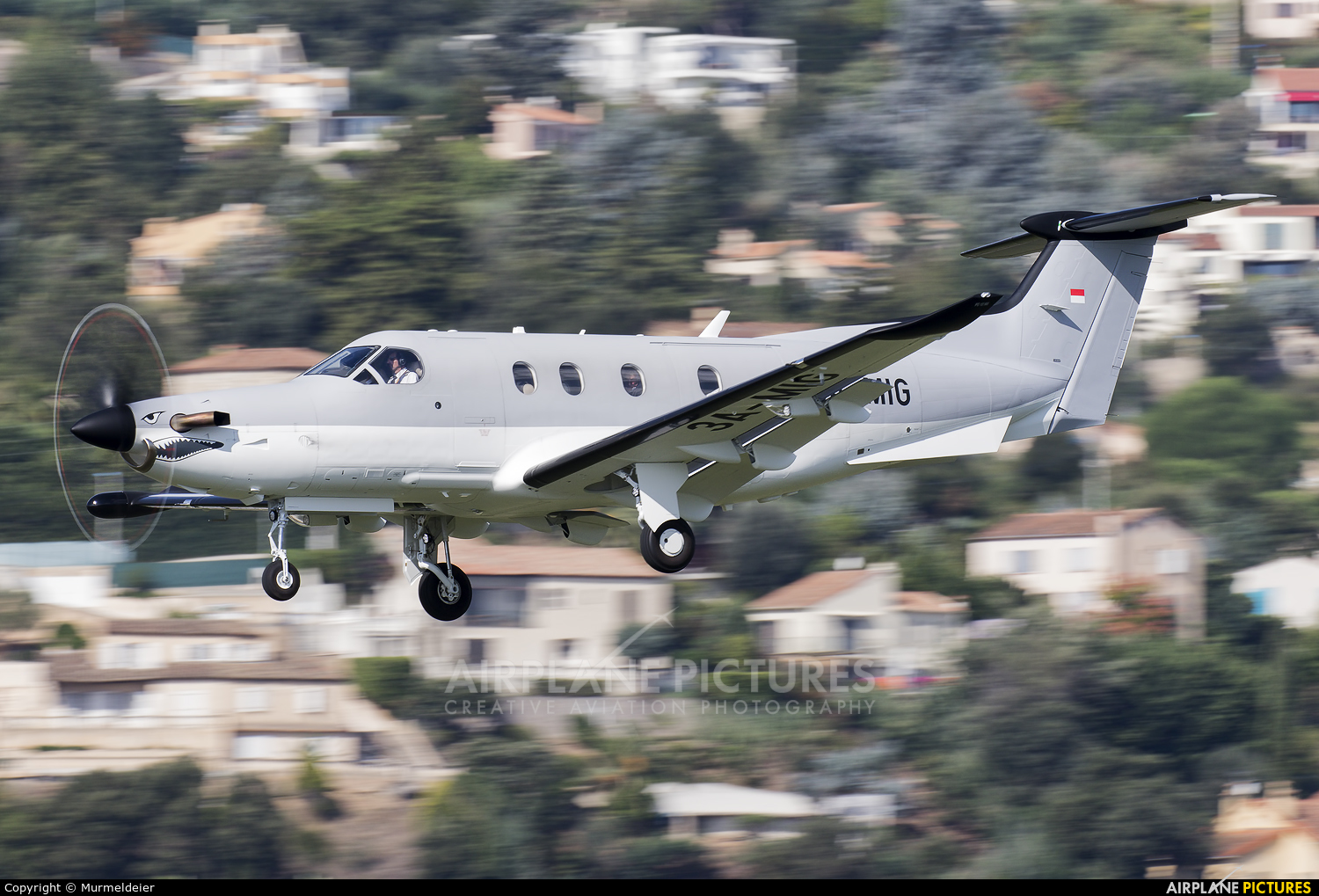 Private 3A-MIG aircraft at Cannes - Mandelieu