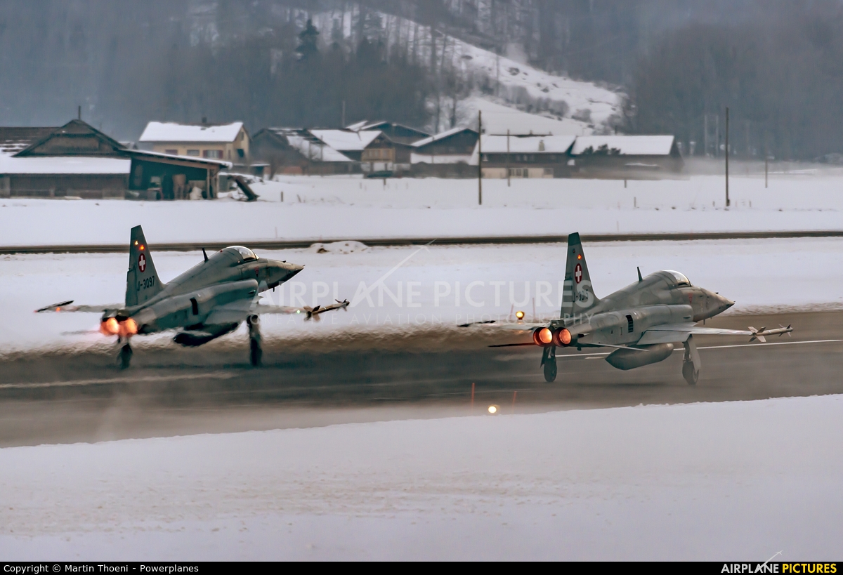 Switzerland - Air Force J-3015 aircraft at Meiringen