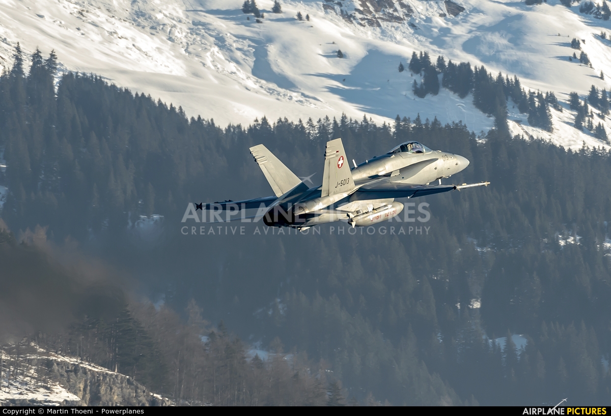 Switzerland - Air Force J-5013 aircraft at Meiringen