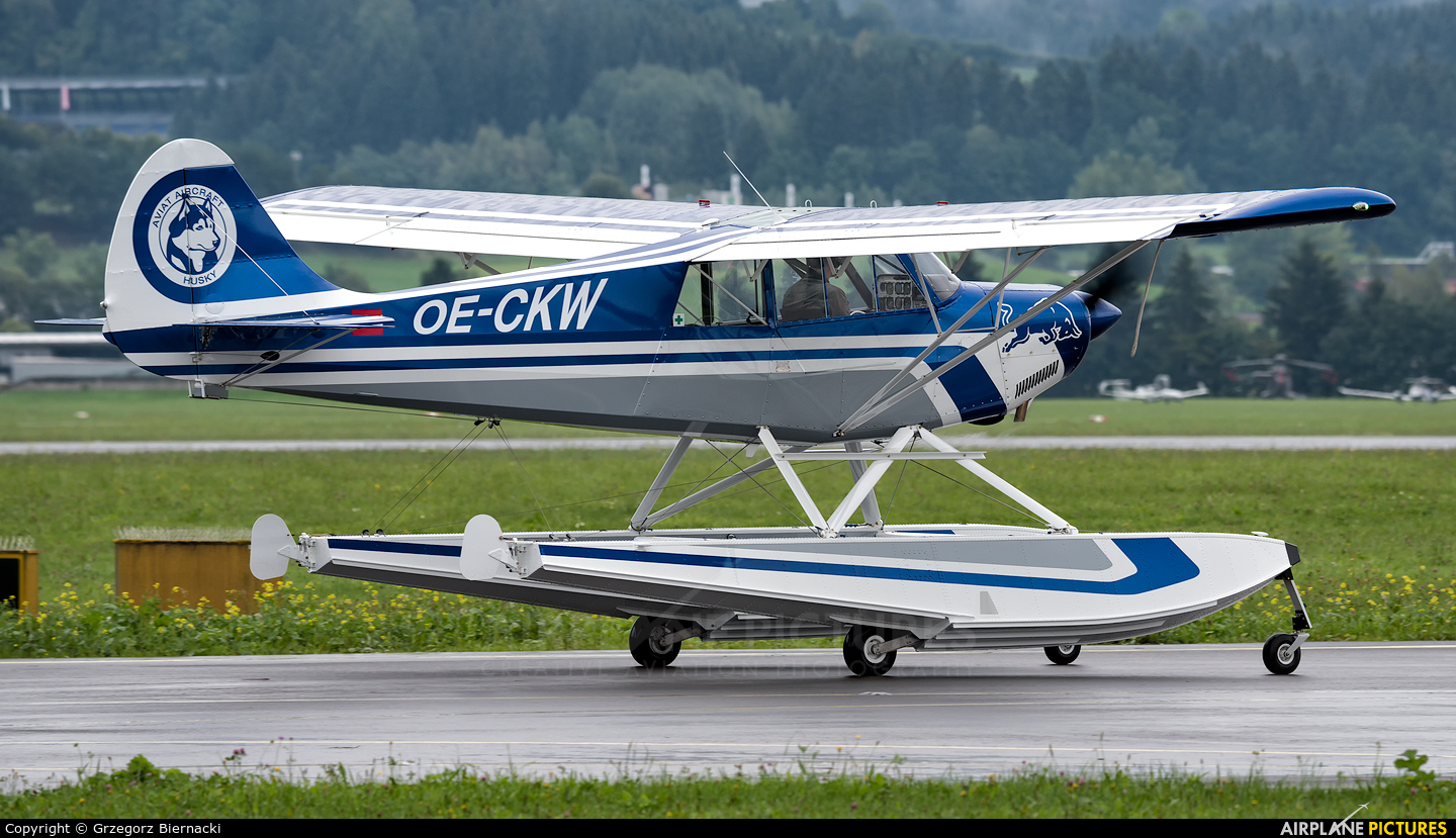 The Flying Bulls OE-CKW aircraft at Zeltweg