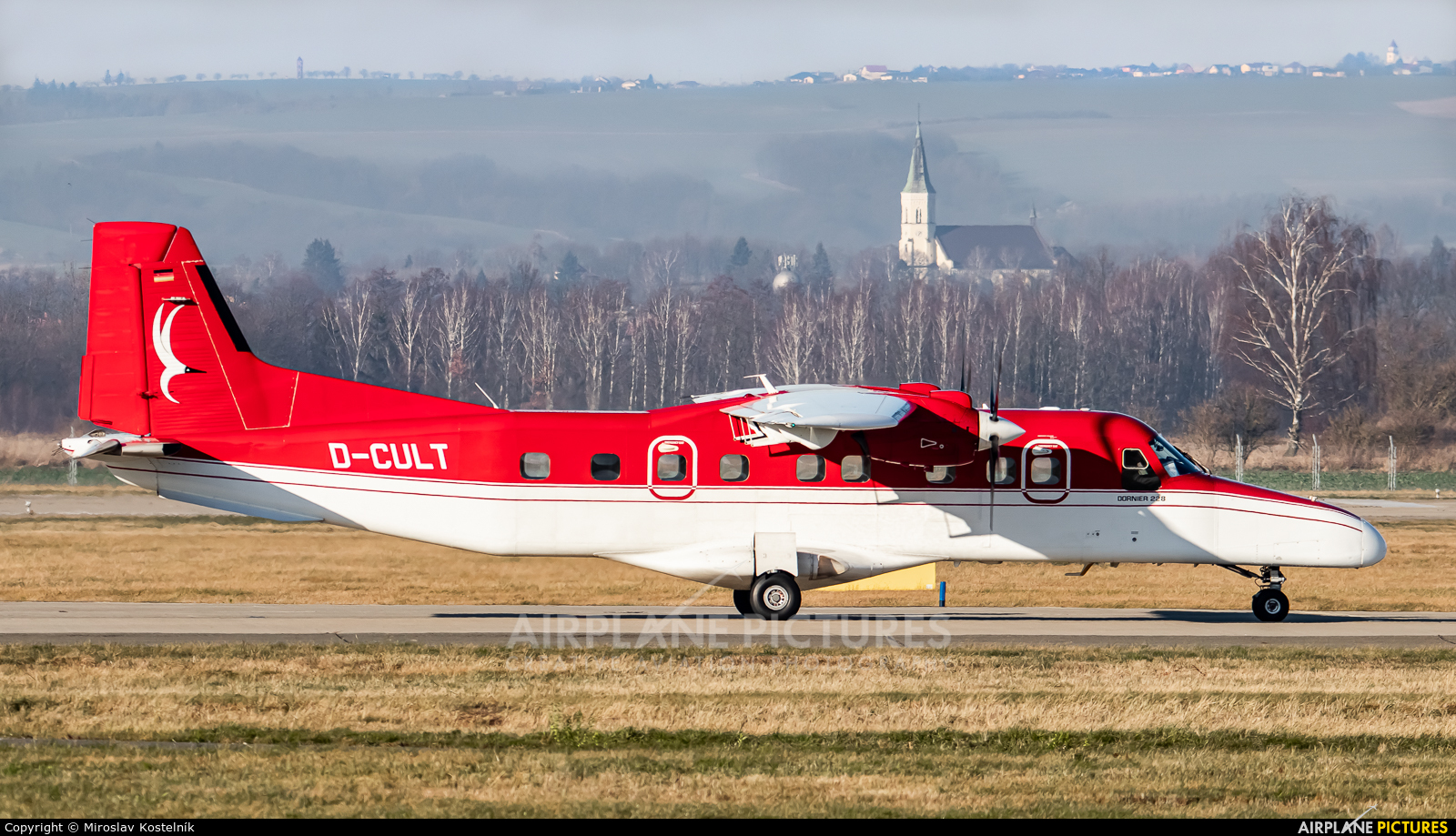 Businesswings D-CULT aircraft at Ostrava Mošnov