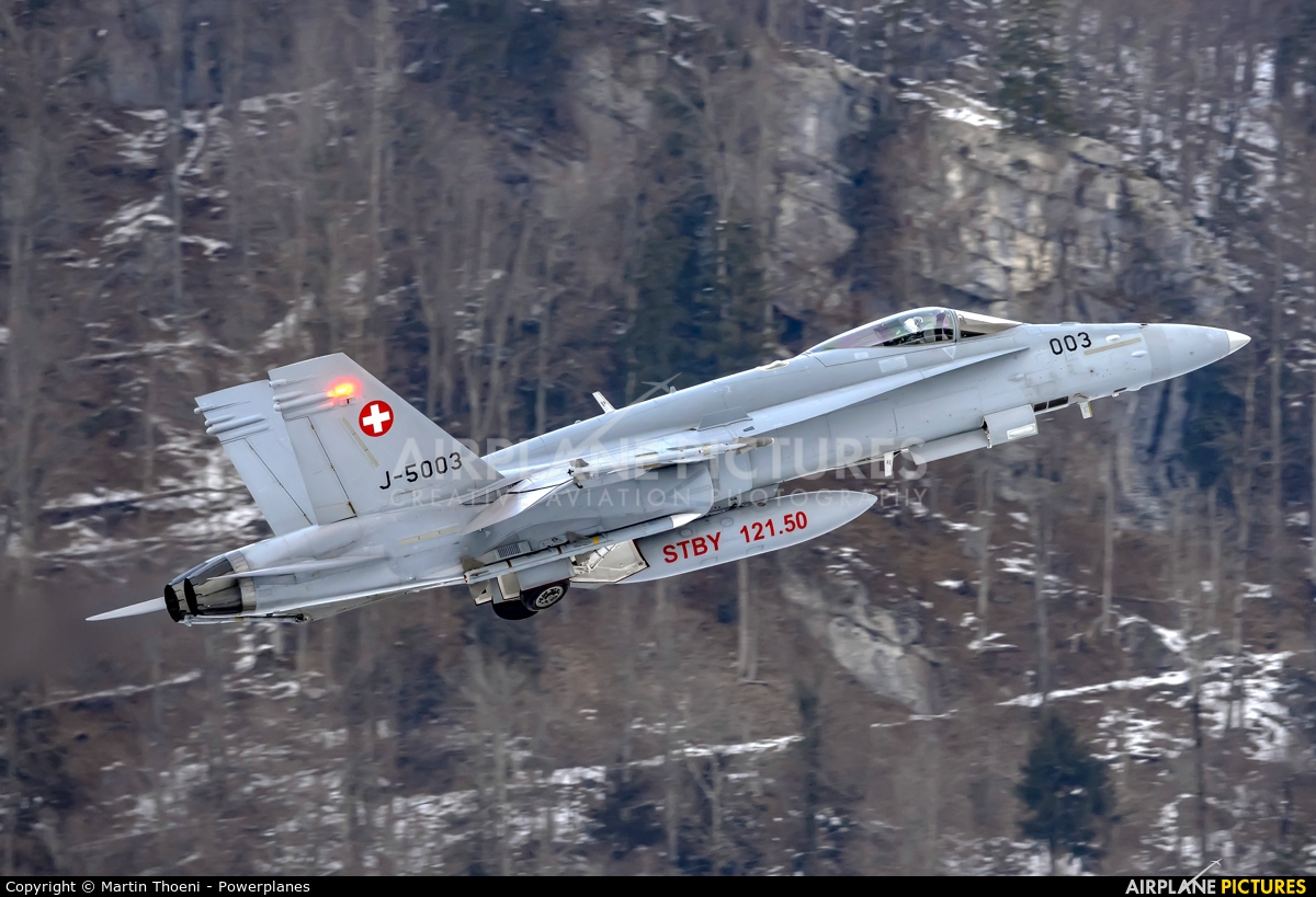 Switzerland - Air Force J-5003 aircraft at Meiringen