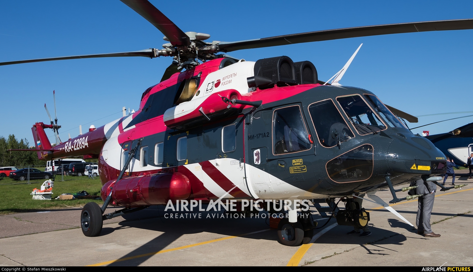 Russian Helicopters RA-22894 aircraft at Zhukovsky International Airport