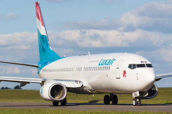 LX-LBA - Luxair Boeing 737-800