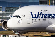D-AIML - Lufthansa Airbus A380 aircraft