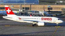 HB-JBA - Swiss Bombardier CS100 aircraft