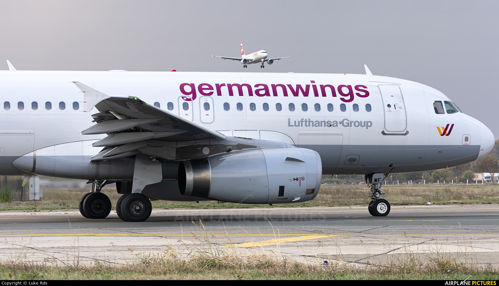 Germanwings D-AGWF aircraft at Bucharest - Henri Coandă