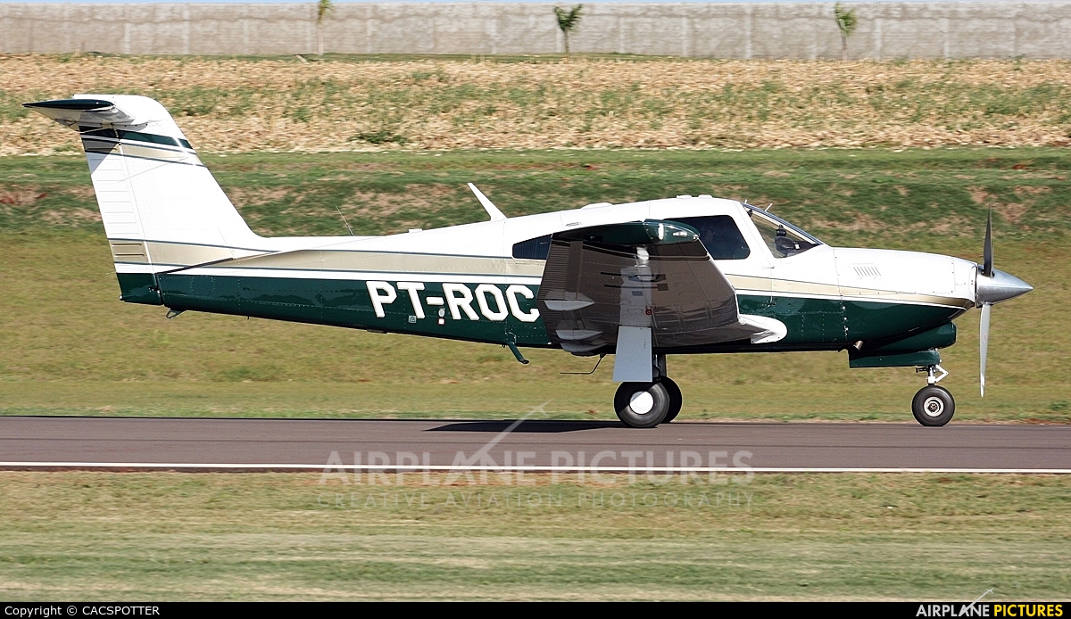 Private PT-ROC aircraft at Aerocascavel Executivo