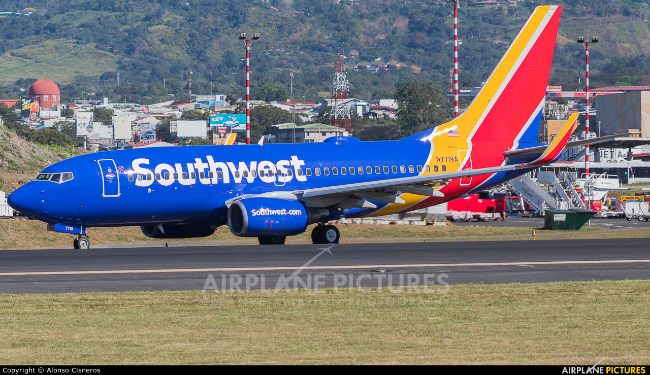 Southwest Airlines N7719A aircraft at San Jose - Juan Santamaría Intl