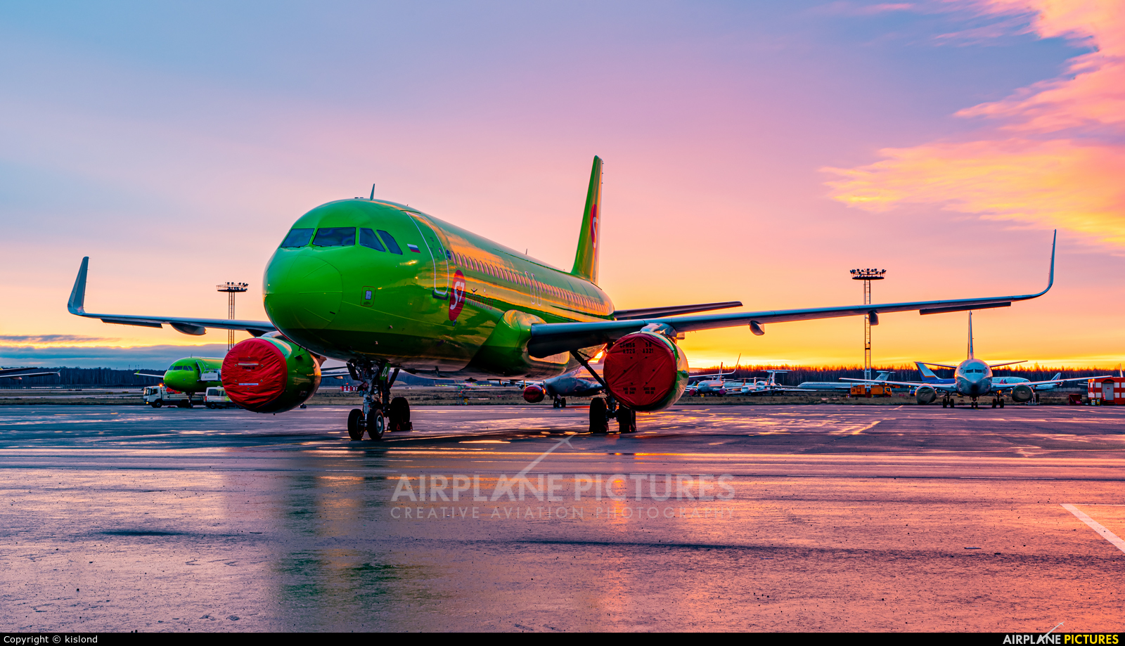 S7 Airlines VP-BOJ aircraft at Moscow - Domodedovo