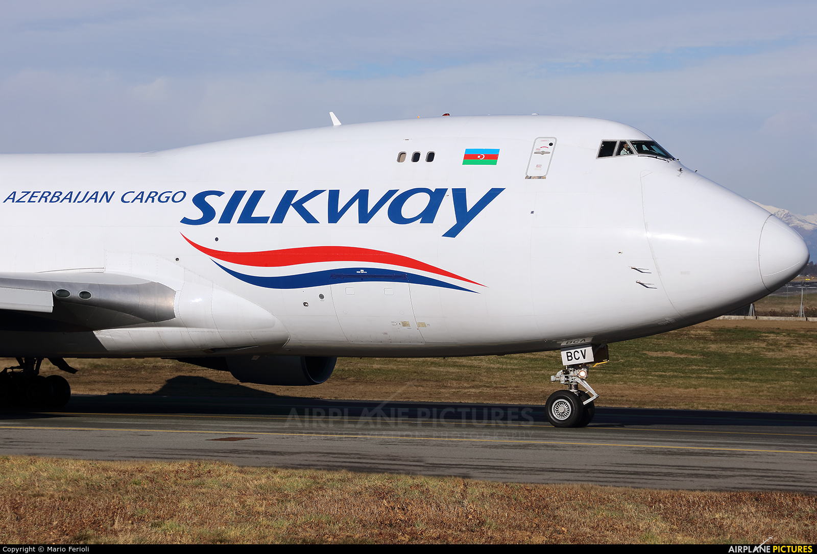 Silk Way Airlines VP-BCV aircraft at Milan - Malpensa