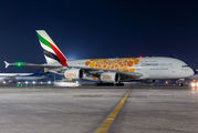 A6-EOE - Emirates Airlines Airbus A380 aircraft