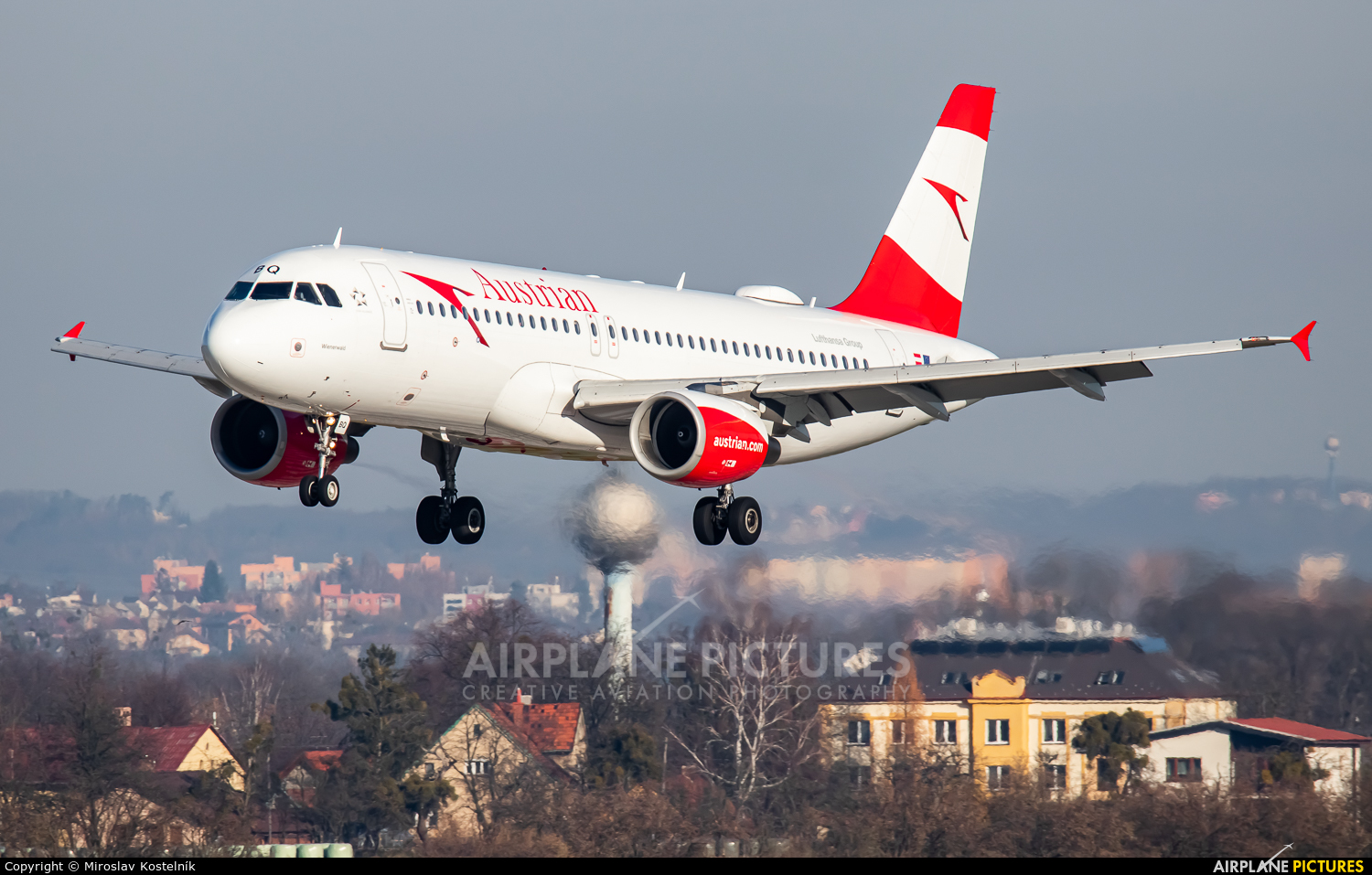 Austrian Airlines/Arrows/Tyrolean OE-LBQ aircraft at Ostrava Mošnov