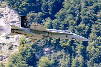 J-5018 - Switzerland - Air Force McDonnell Douglas F/A-18C Hornet