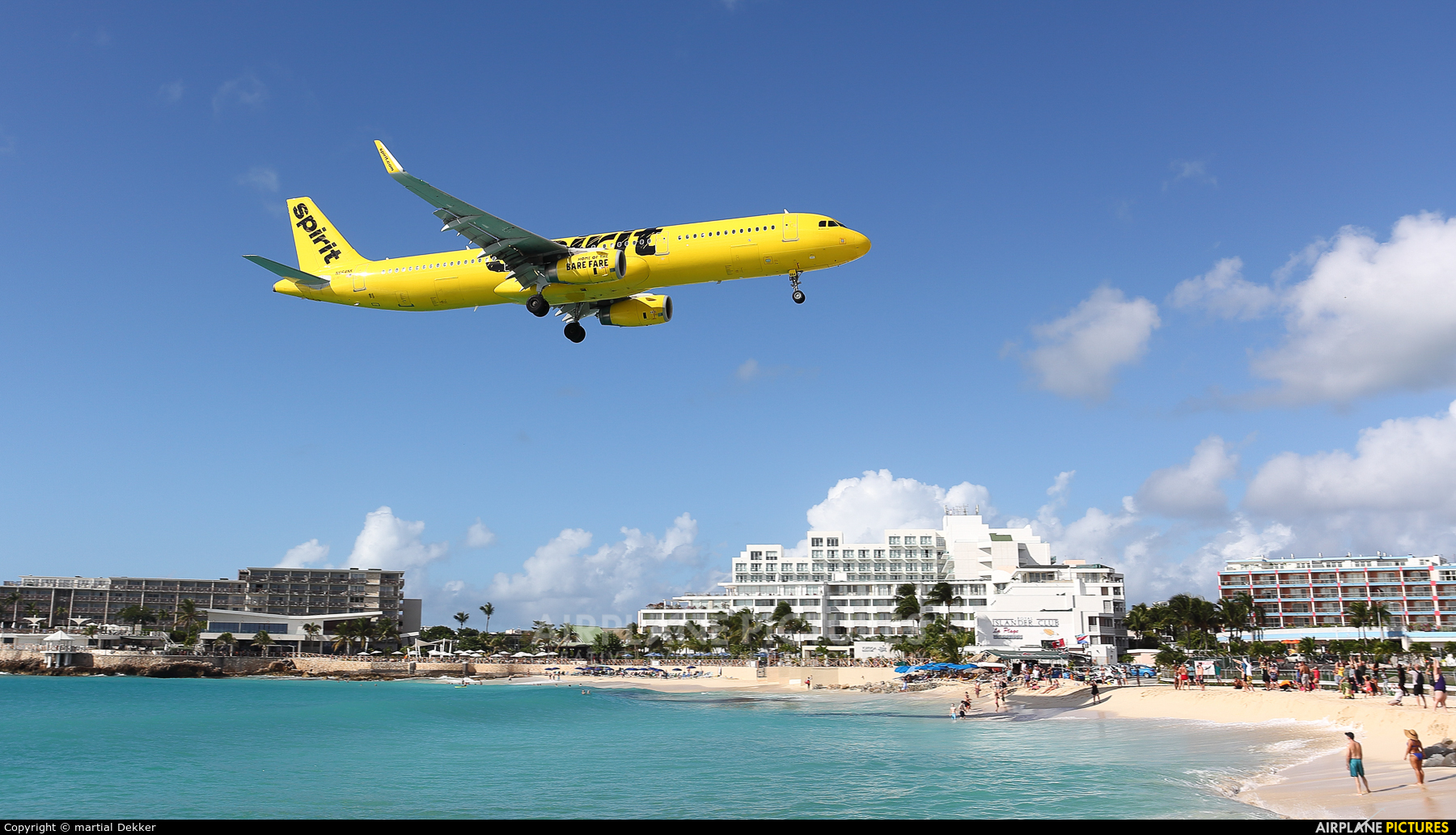 Spirit Airlines N664NK aircraft at Sint Maarten - Princess Juliana Intl