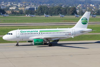 HB-JOG - Germania Airbus A319