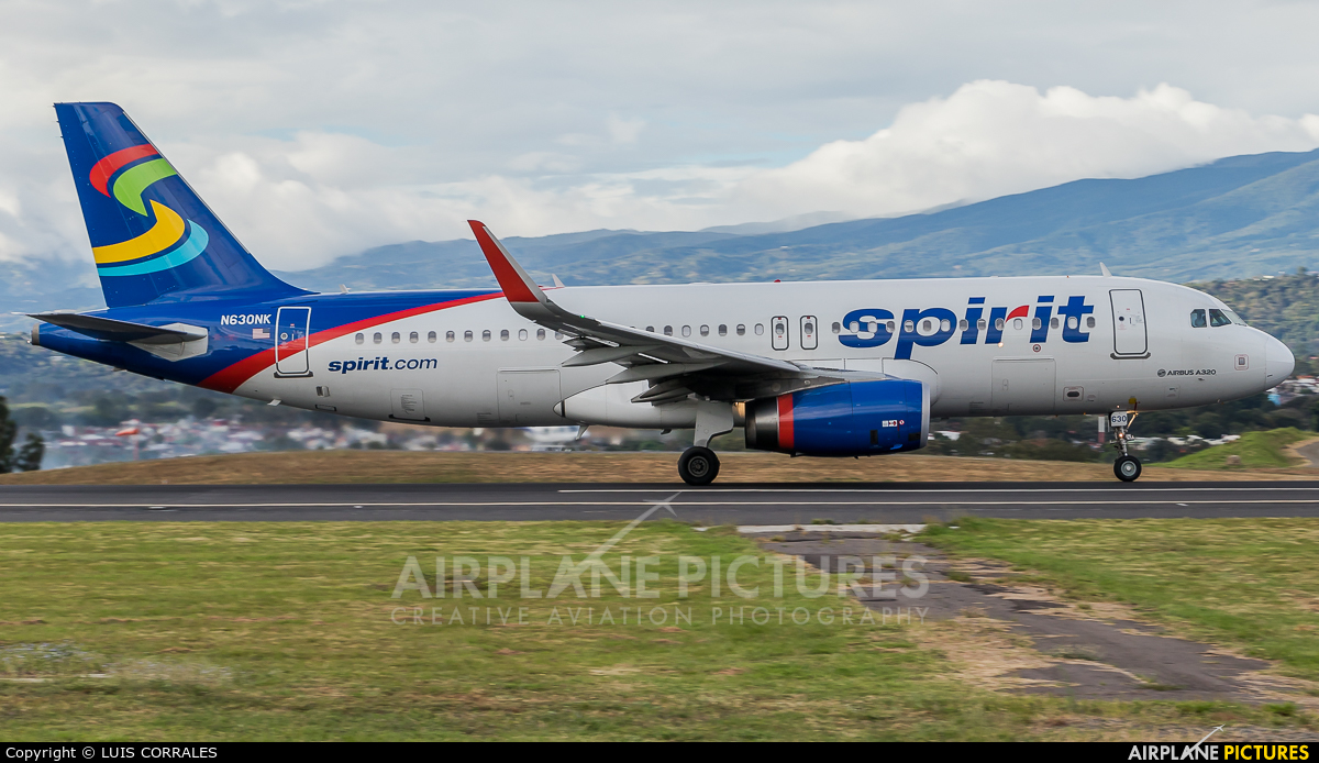 Spirit Airlines N630NK aircraft at San Jose - Juan Santamaría Intl