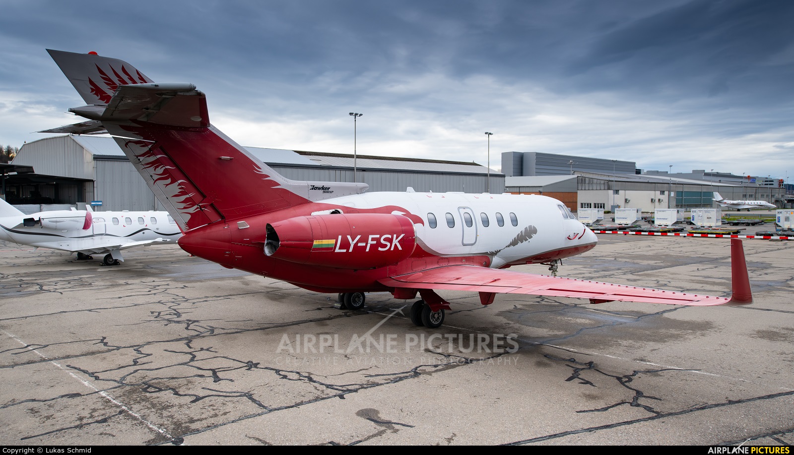 Private LY-FSK aircraft at Zurich