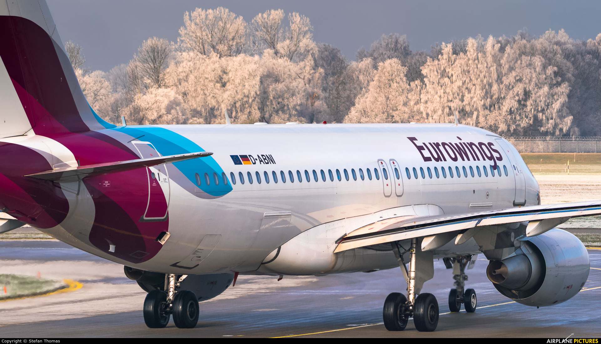 Eurowings D-ABNI aircraft at Munich