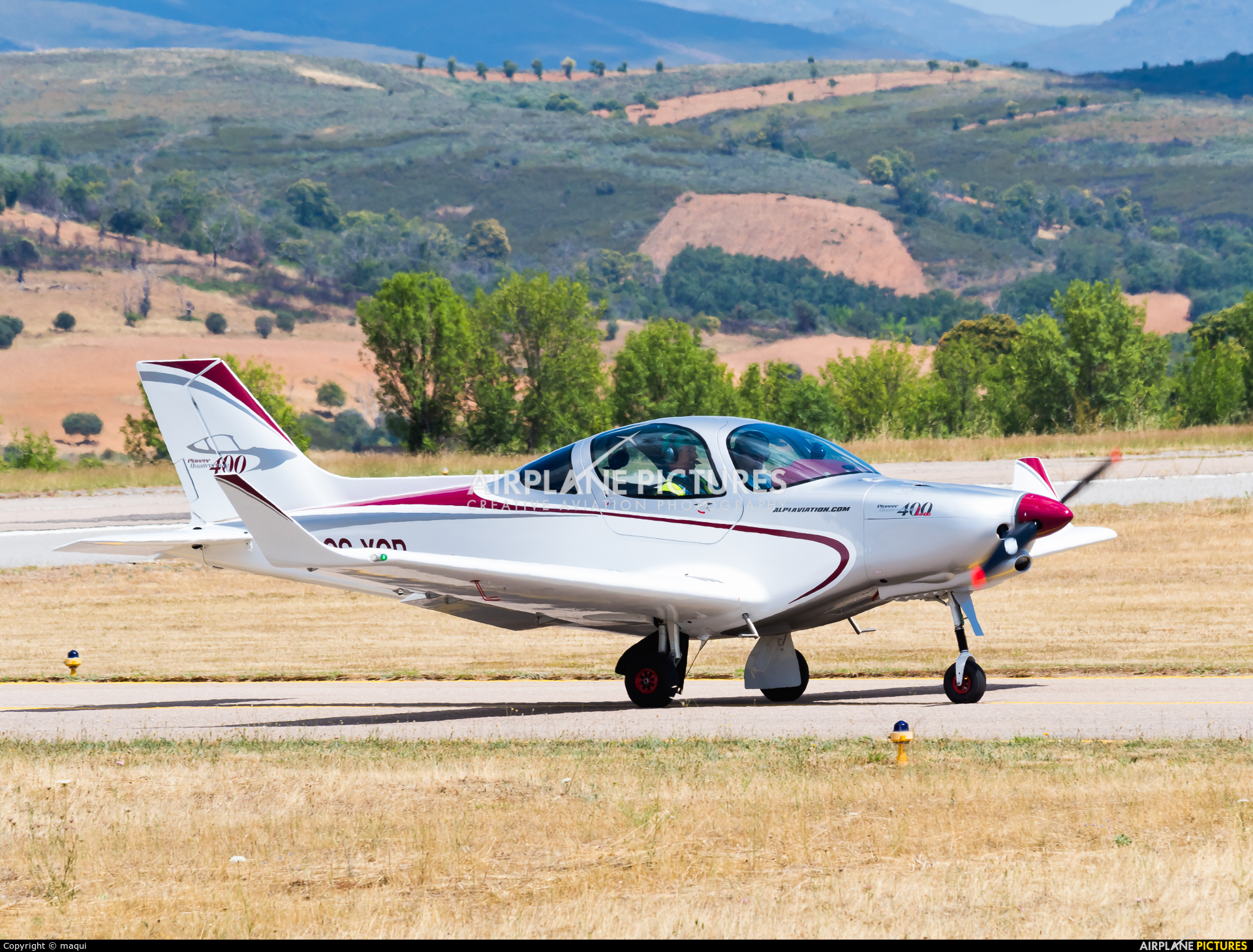 Private CS-XCP aircraft at Bragança