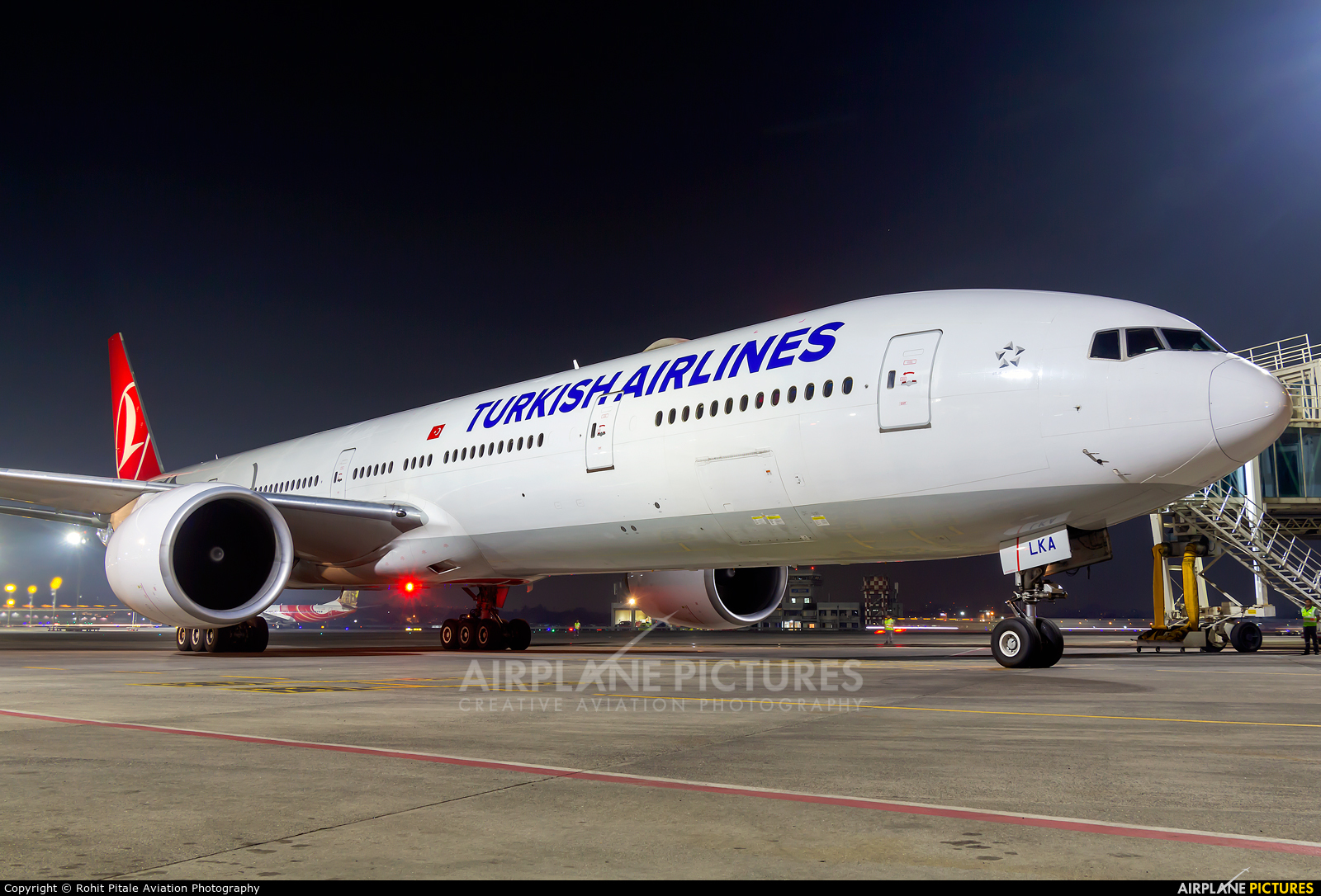 Turkish Airlines TC-LKA aircraft at Mumbai - Chhatrapati Shivaji Intl