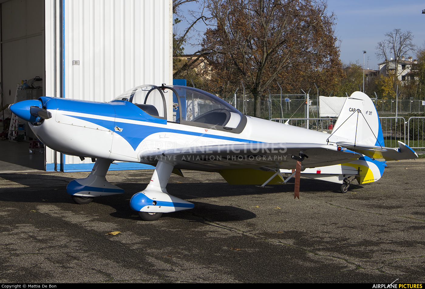 Private I-BAIO aircraft at Reggio Emilia