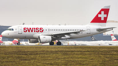 HB-IPT - Swiss Airbus A319