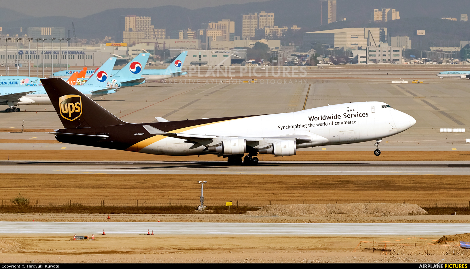 UPS - United Parcel Service N570UP aircraft at Seoul - Incheon