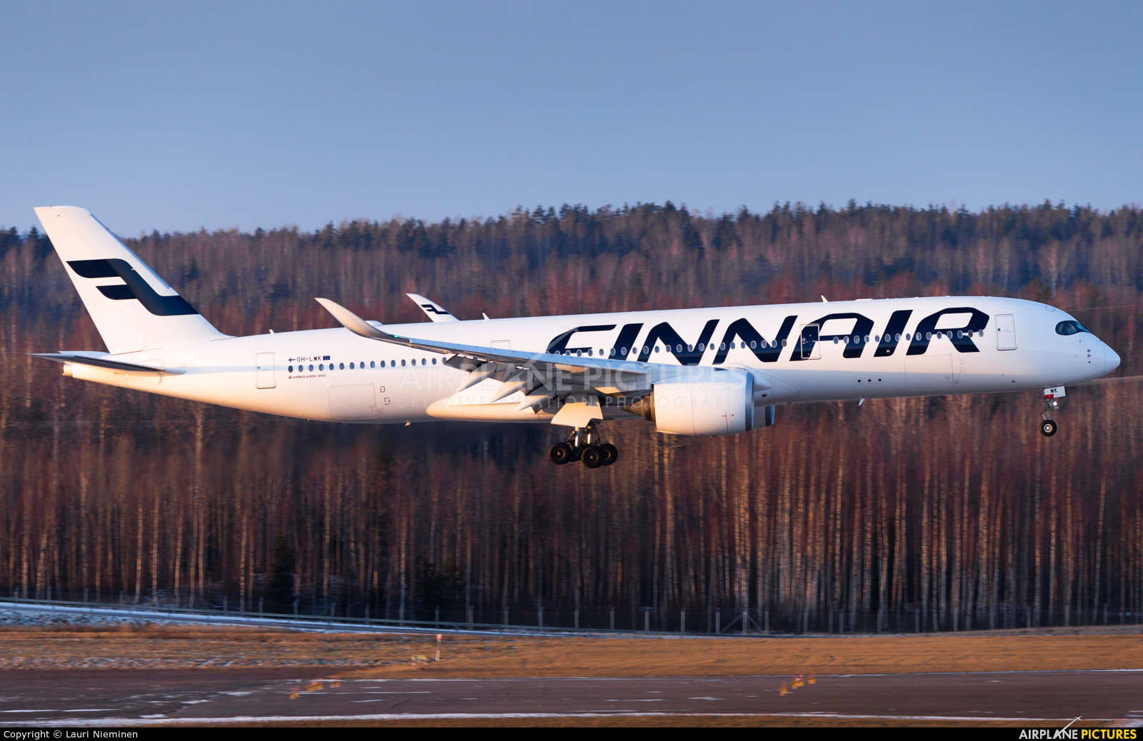 Finnair OH-LWK aircraft at Helsinki - Vantaa