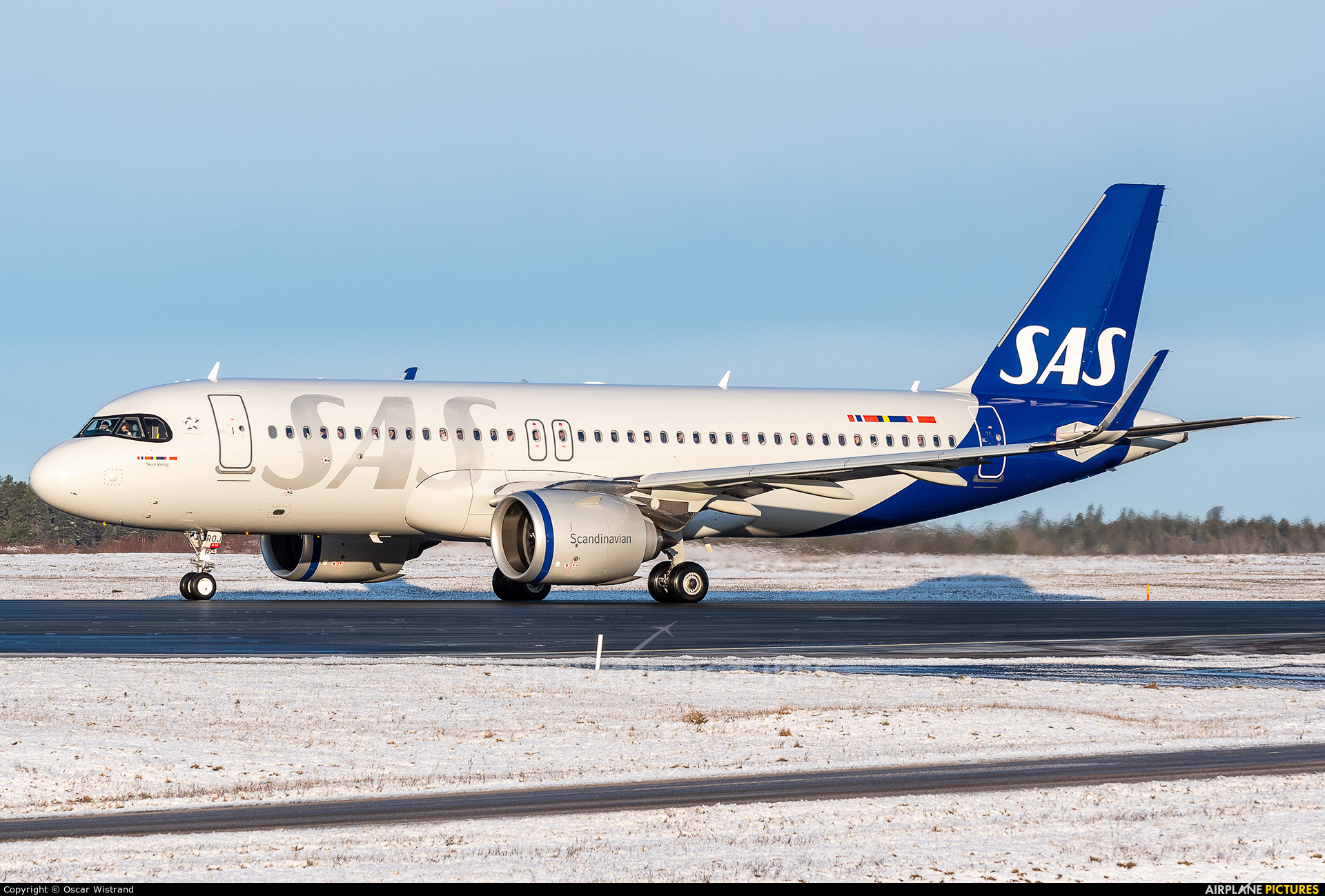 SAS - Scandinavian Airlines SE-ROJ aircraft at Stockholm - Arlanda