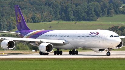 HS-TNF - Thai Airways Airbus A340-600