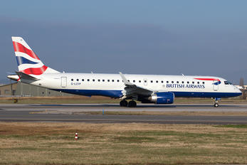 G-LCYP - British Airways - City Flyer Embraer ERJ-195 (190-200)