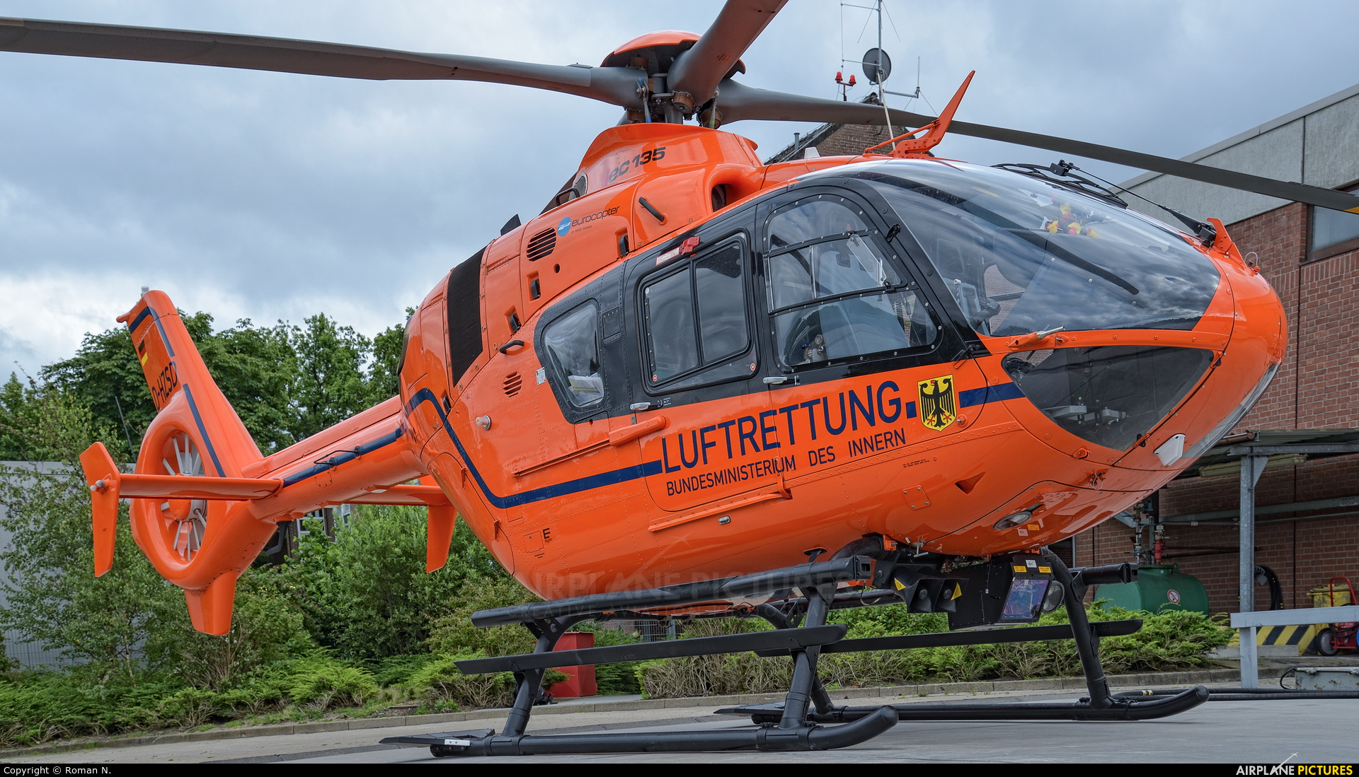 Luftrettung D-HZSD aircraft at Off Airport - Germany