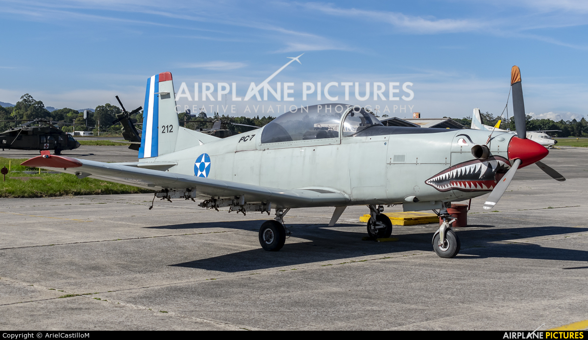 Guatemala - Air Force 112 aircraft at Guatemala - La Aurora