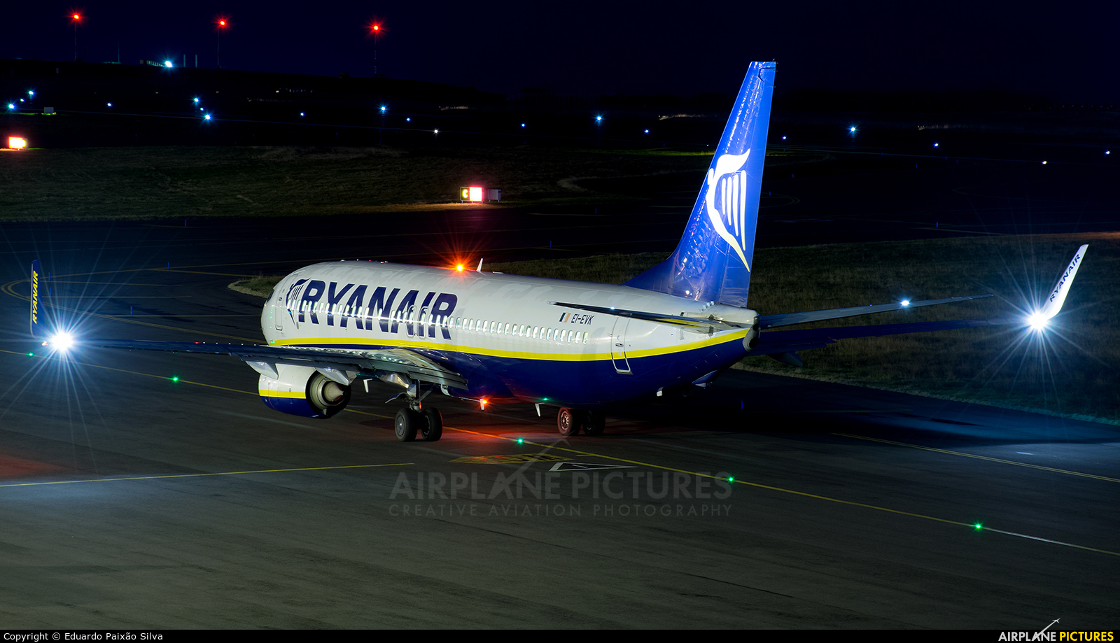 Ryanair EI-EVK aircraft at Azores - Ponta Delgada