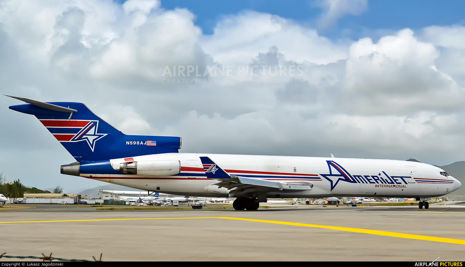 Amerijet International N598AJ aircraft at Sint Maarten - Princess Juliana Intl