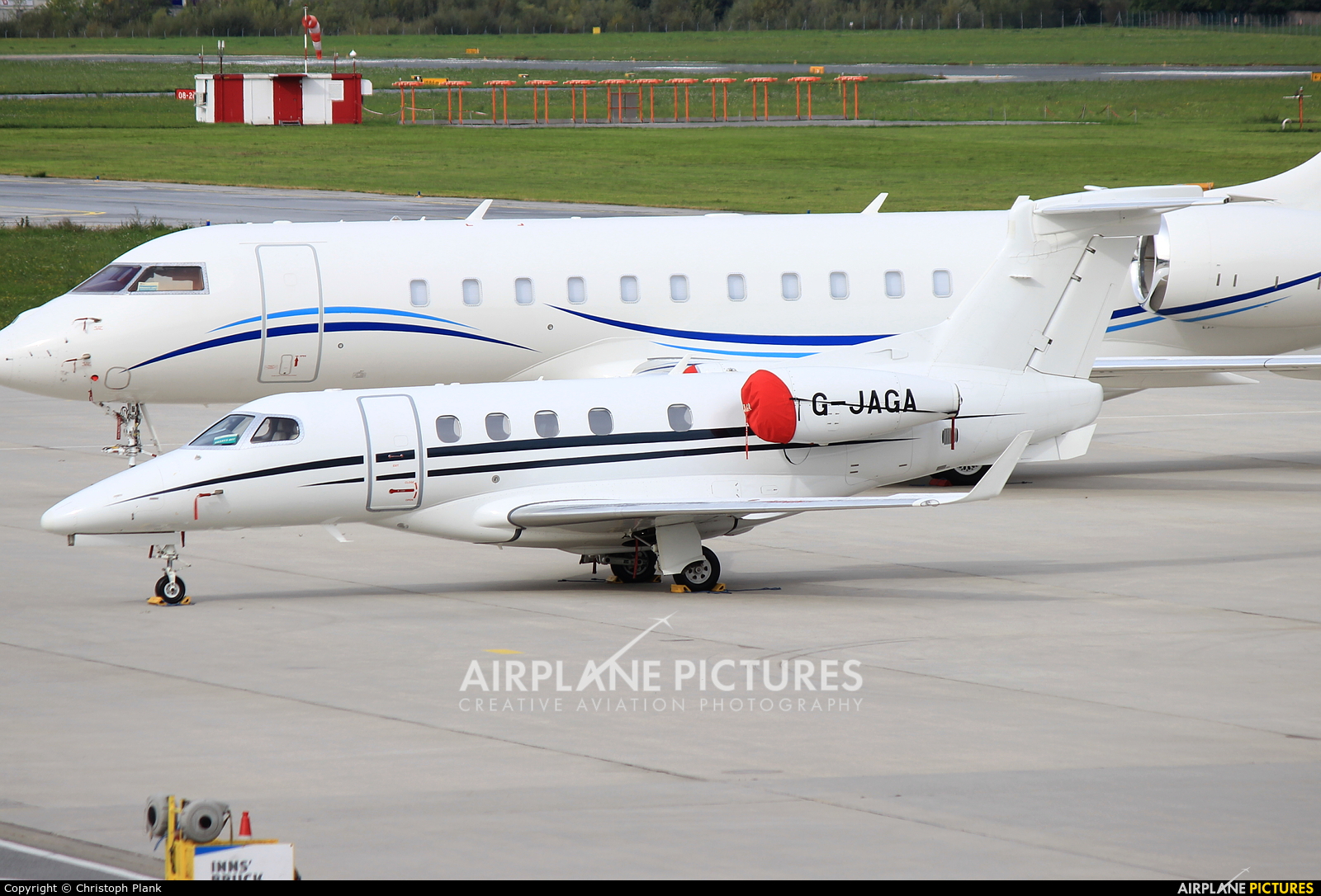 London Executive Aviation G-JAGA aircraft at Innsbruck