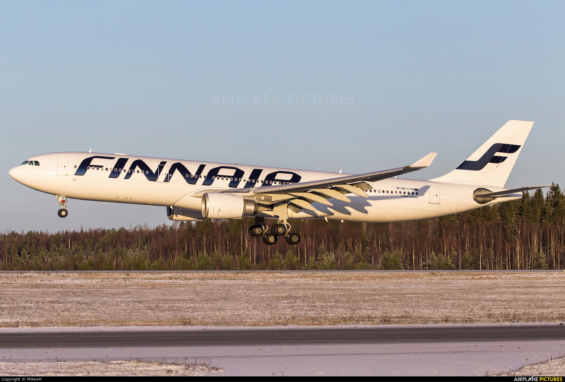 Finnair OH-LTN aircraft at Helsinki - Vantaa
