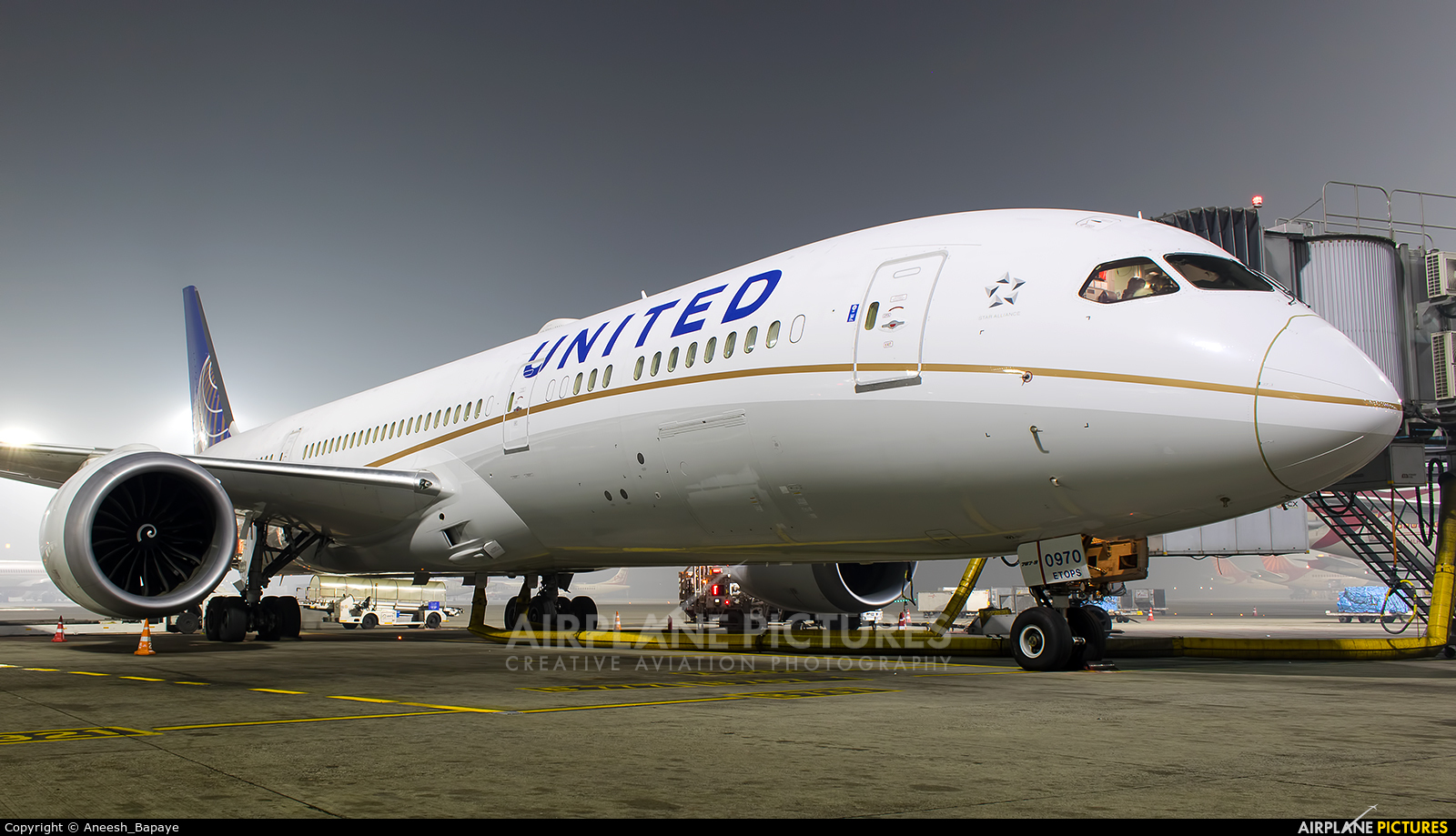 United Airlines N26970 aircraft at Delhi - Indira Gandhi Intl