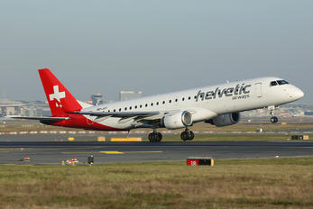 HB-JVT - Helvetic Airways Embraer ERJ-190 (190-100)
