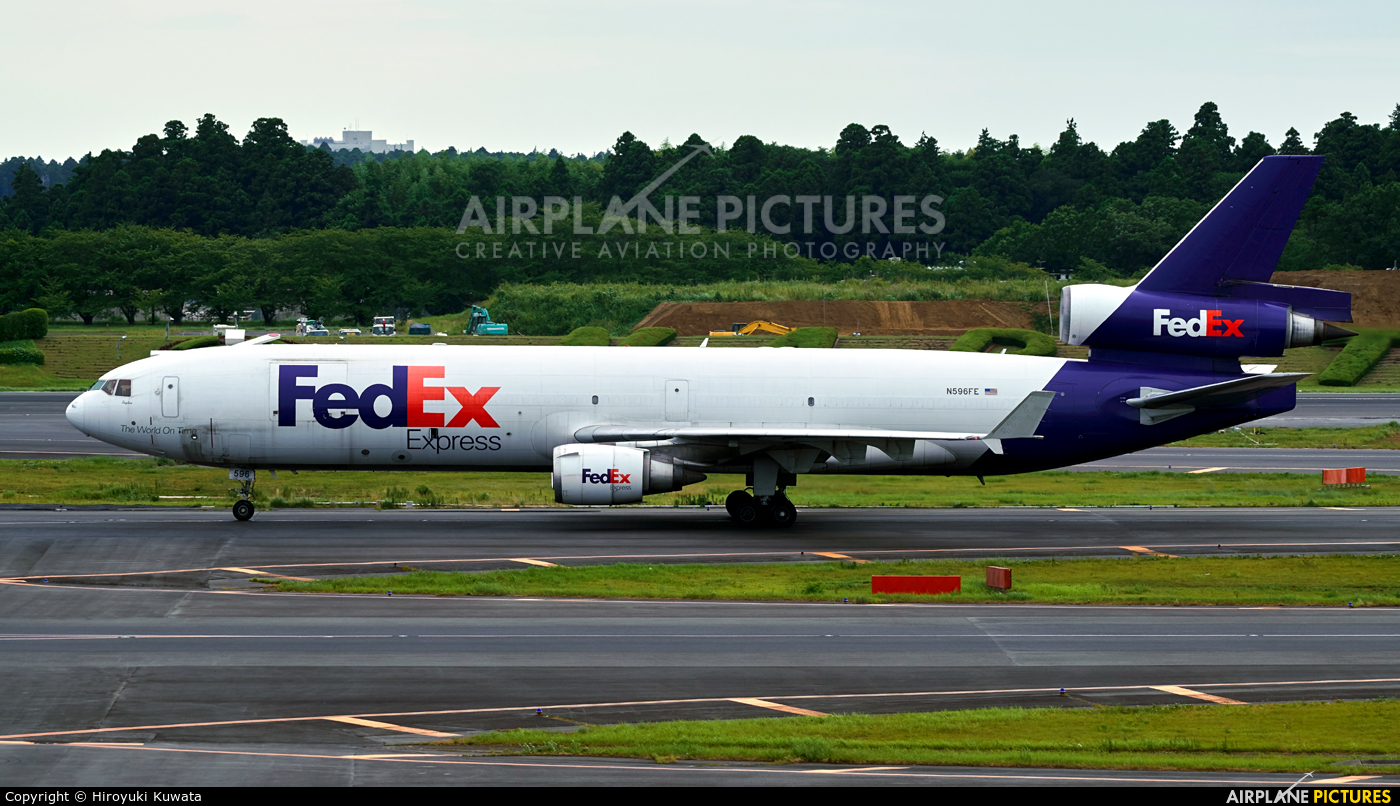 FedEx Federal Express N596FE aircraft at Tokyo - Narita Intl