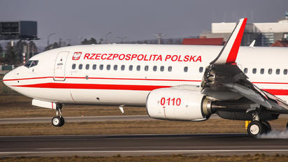 0110 - Poland - Air Force Boeing 737-86X(WL)