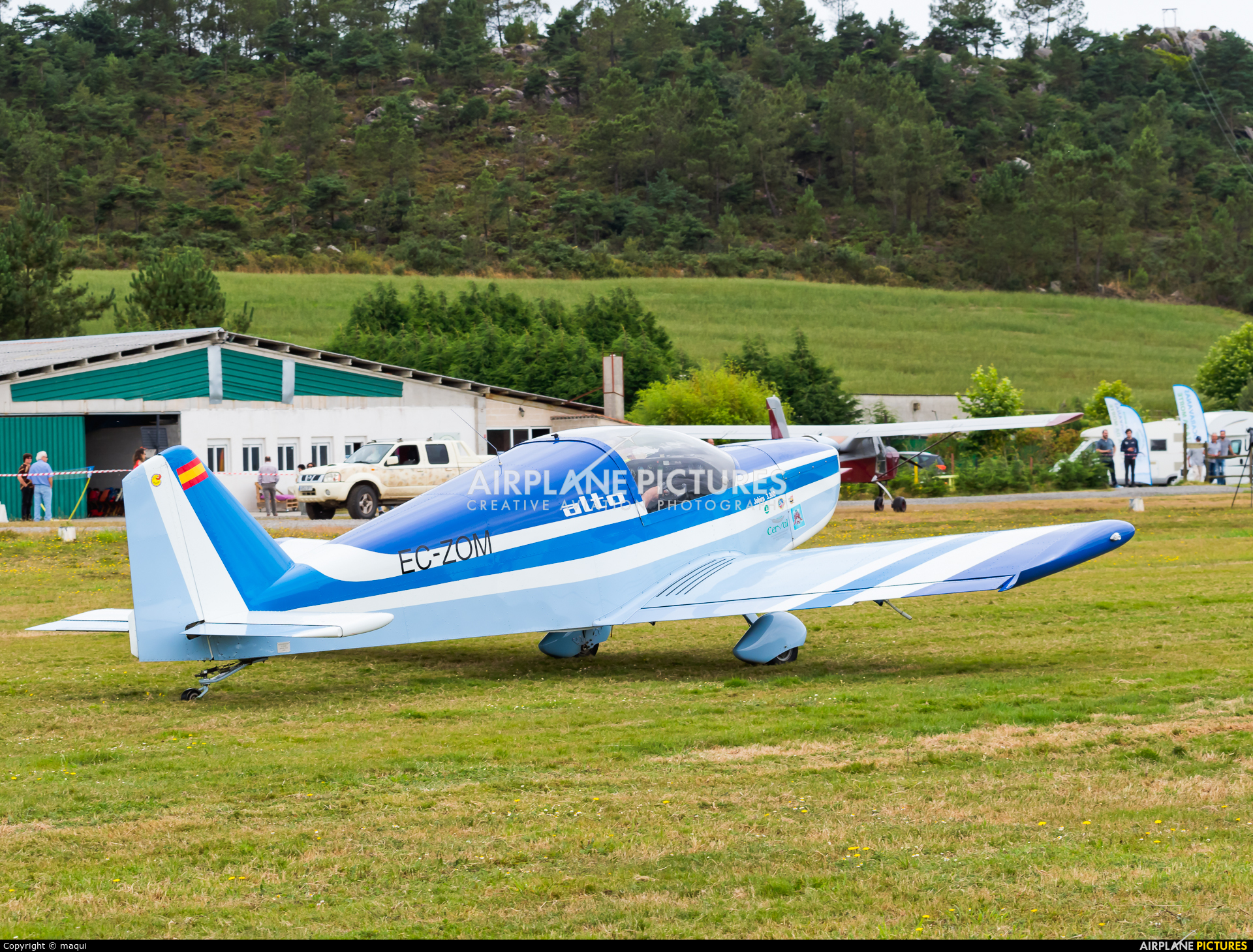 Private EC-ZOM aircraft at Aerodromo De Mazaricos