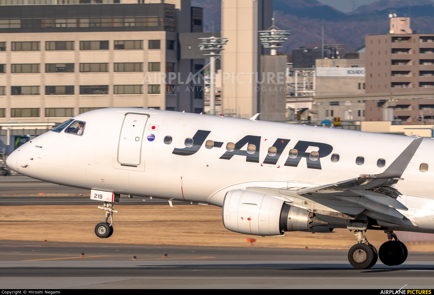 J-Air JA219J aircraft at Osaka - Itami Intl