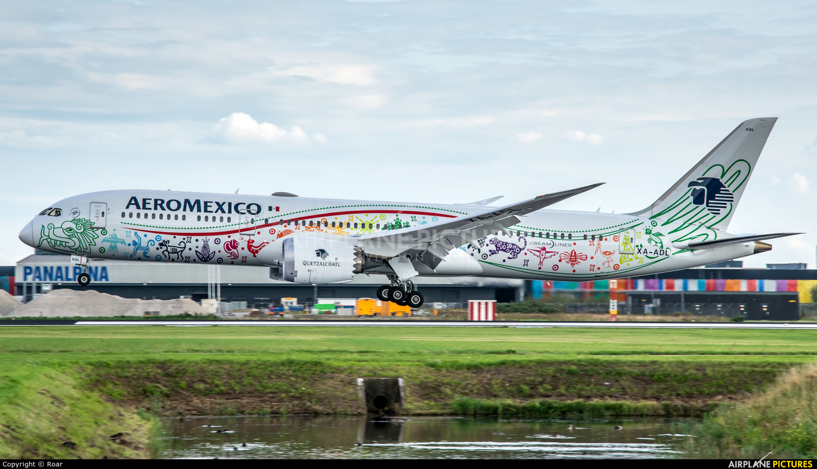 Aeromexico XA-ADL aircraft at Amsterdam - Schiphol