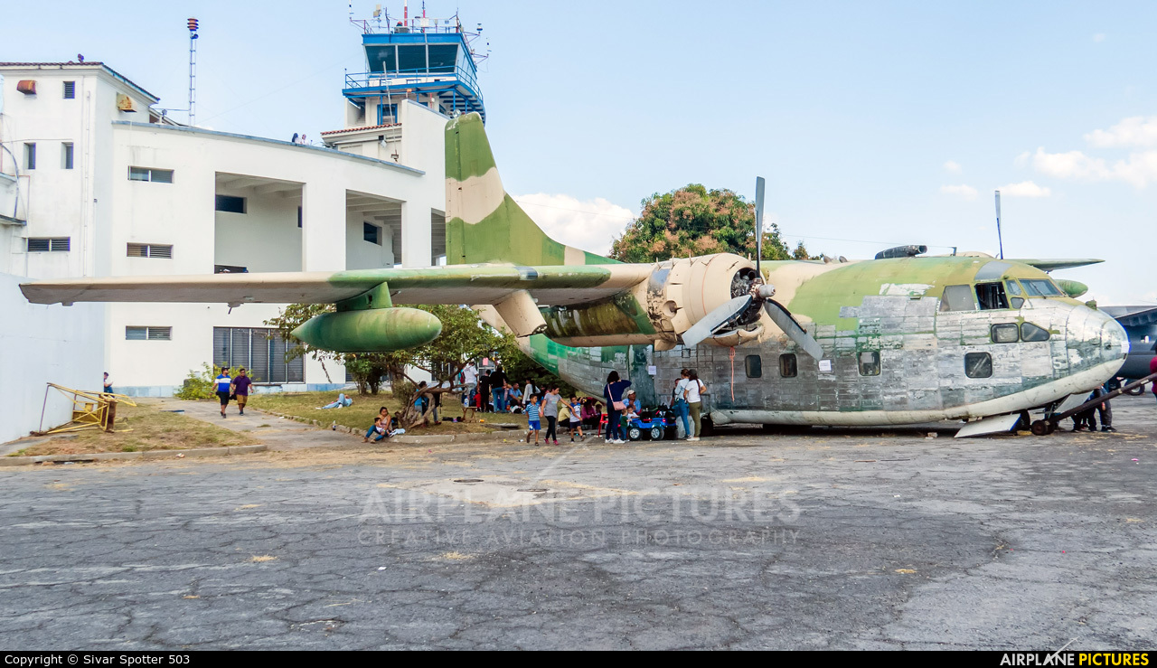 El Salvador - Air Force FAS122 aircraft at San Salvador - Ilopango Intl